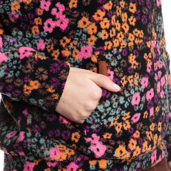 Roxy Γυναικεία μπλούζα Live Out Loud Hooded Fleece